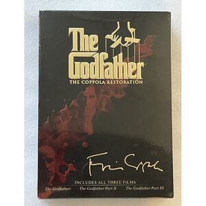 The Godfather Collection The Coppola Restoration All 3 Films DVD‎ - New Sealed